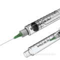 Seringă de siguranță sterilă în 3 părți seringă de siguranță autodistructivă